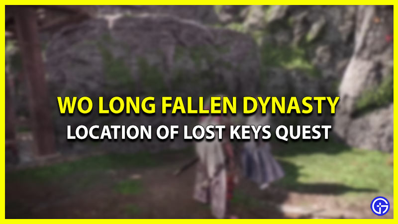 How To Find Lost Key For The Hidden Village Woman In Wo Long Fallen Dynasty