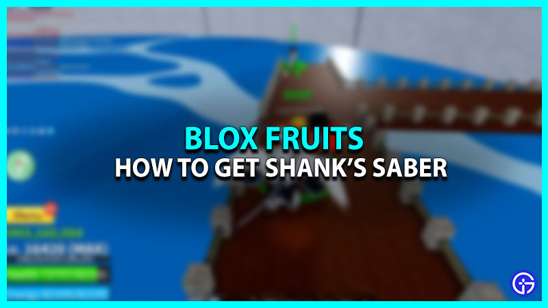 Blox Fruits Shank's Saber: How To Get It (Saber Expert Puzzle)