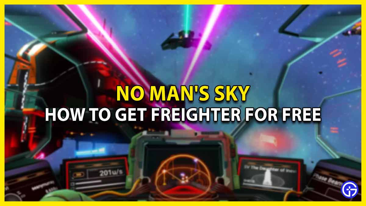 Freighter In No Man's Sky: How To Get It For Free