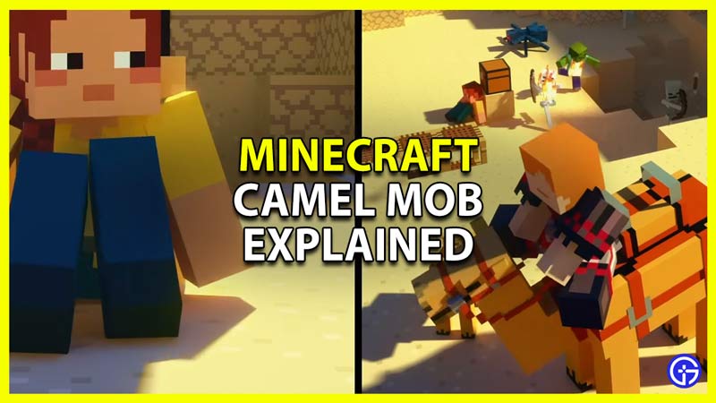 Minecraft Camel Mob: Spawn Locations, How To Breed, & Behaviour