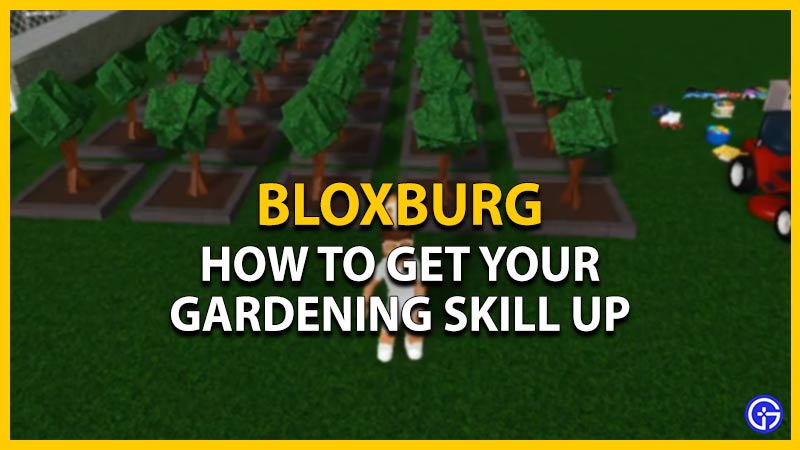 Bloxburg: How To Get Your Gardening Skill Level Up (Fast)