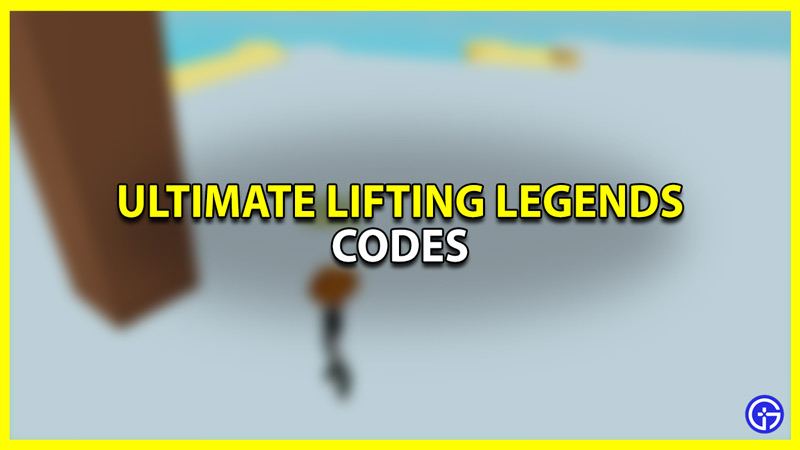 Ultimate Lifting Legends Codes (June 2023)