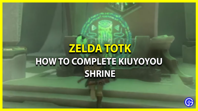 How To Solve Kiuyoyou Shrine In Tears Of The Kingdom (Fire & Ice)