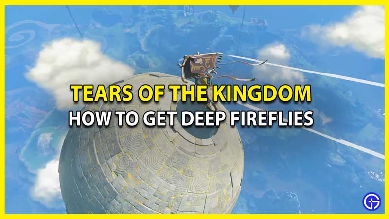 How To Get Deep Fireflies In Zelda Tears Of The Kingdom