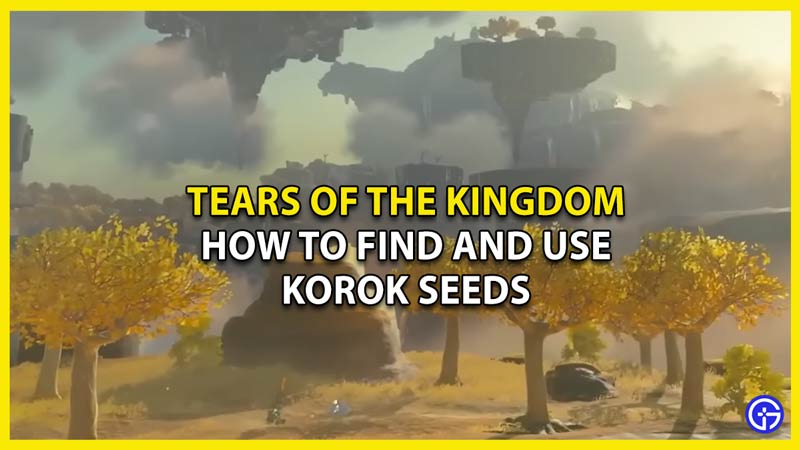 How To Find Korok Seeds In Tears of the Kingdom