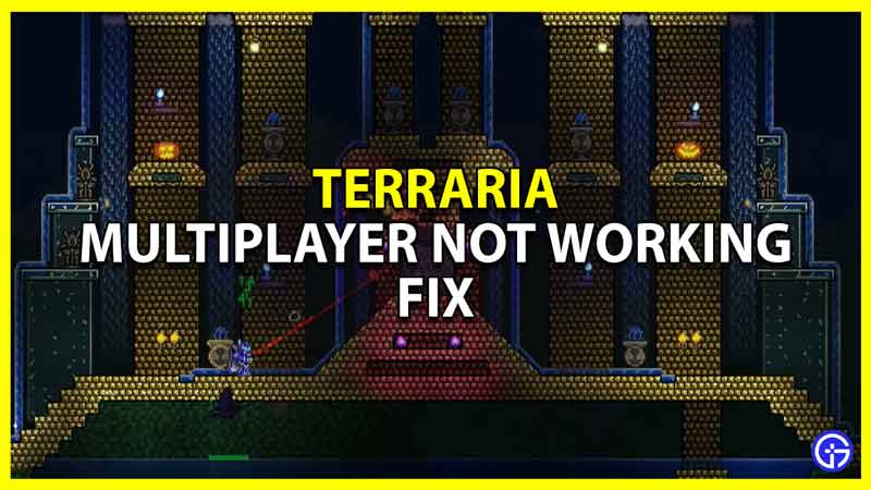 Terraria Multiplayer Not Working Fix 2024