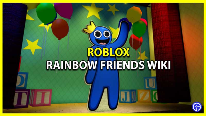 What Characters Are In Rainbow Friends?