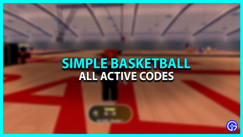 Simple Basketball Codes (June 2023)