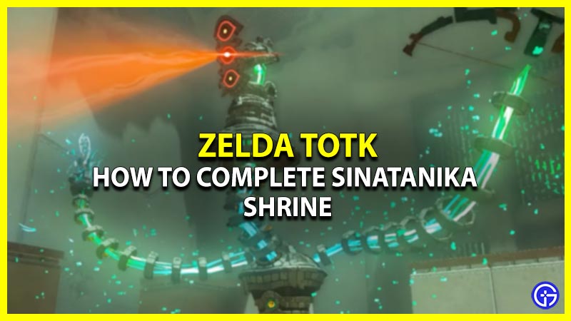 TotK Sinatanika Shrine Solution (Zelda Tears Of The Kingdom)