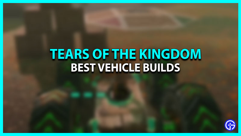 Zelda TOTK Vehicles (Best Builds)