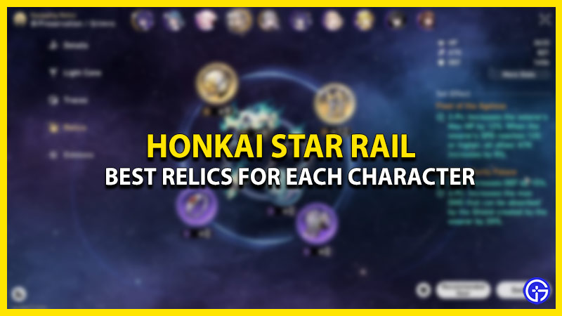 Best Relics For Each Honkai Star Rail Character
