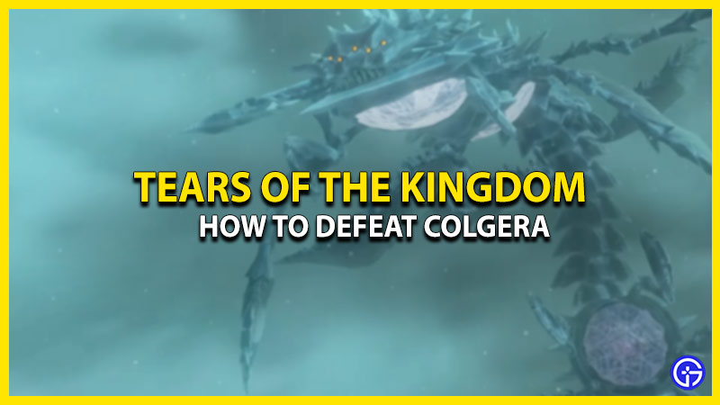 How To Defeat Colgera Boss In Zelda TOTK (Wind Temple Boss)