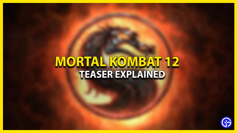 Mortal Kombat 12 Teaser - Grain Of Sand Hinting A Timeline Reboot?