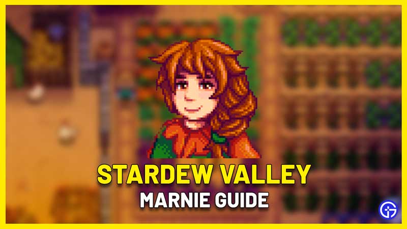 Stardew Valley Marnie - Best Gifts, Schedule, Shop