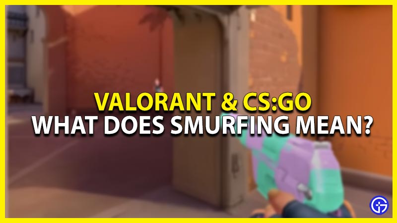 What Is Smurfing In Valorant & CS:GO (Explained)