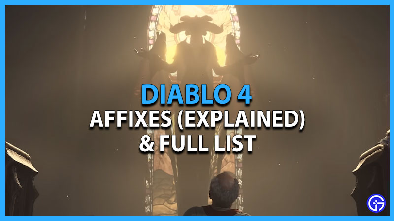 Diablo 4 Affixes: Every Item Affix For Gear (Full List)