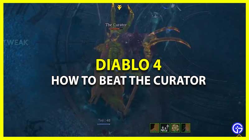 Diablo 4: How To Beat The Curator (Capstone Dungeon Boss)