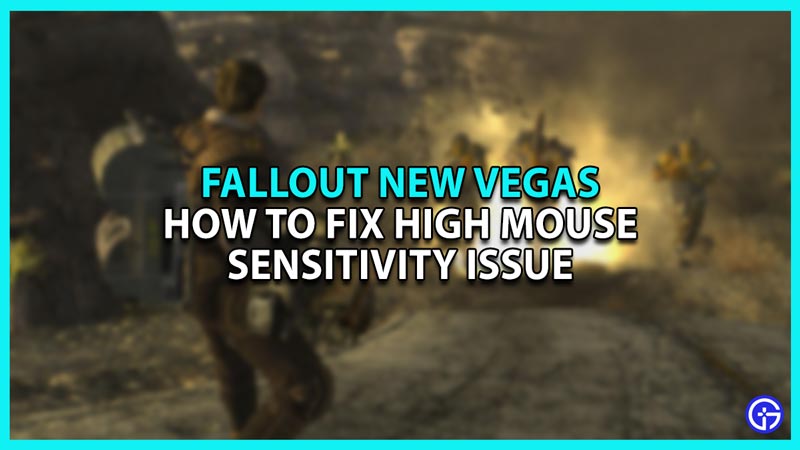 Fallout New Vegas Mouse Sensitivity Too High (Fix)