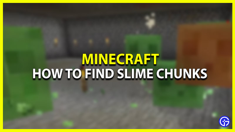 Minecraft: How To Find Slime Chunks