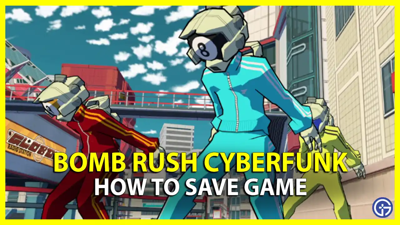 Bomb Rush Cyberfunk: Is There A Save Game Option?