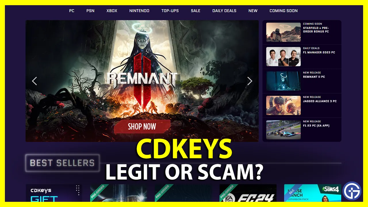 Is CDKeys Legit Site Or Scam? (2023)