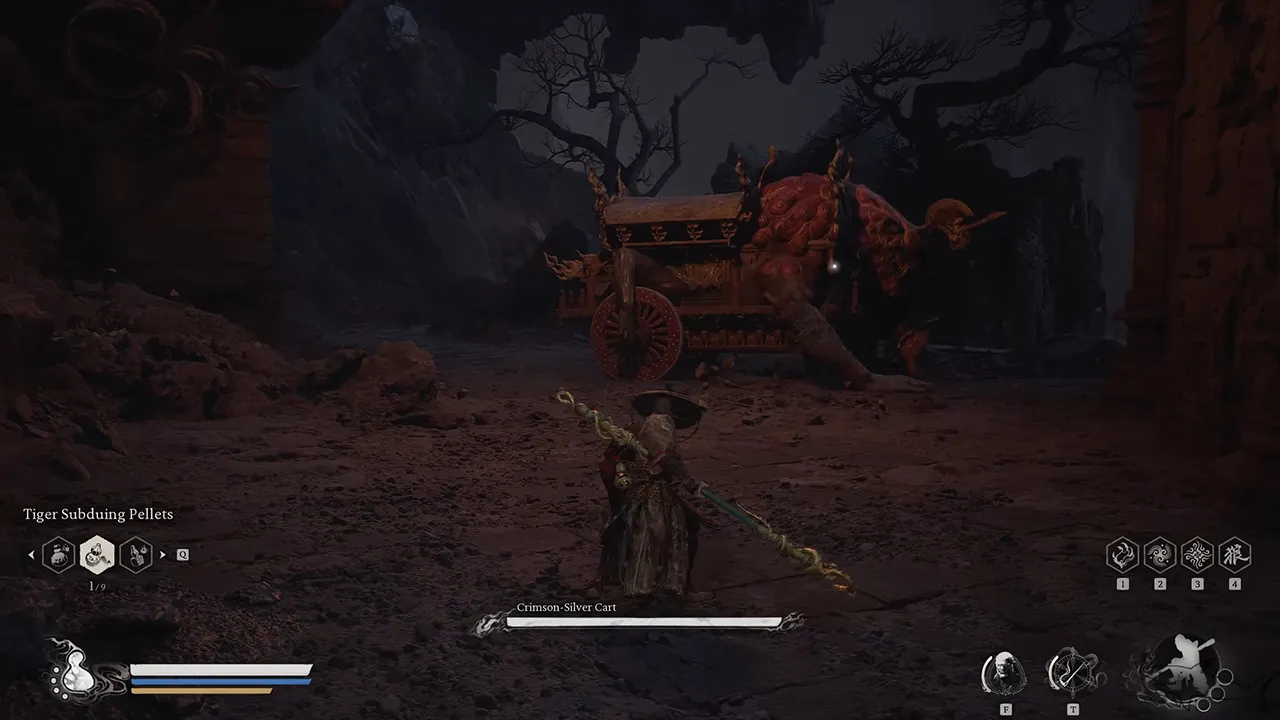 Crimson Silver Cart Location in Black Myth Wukong