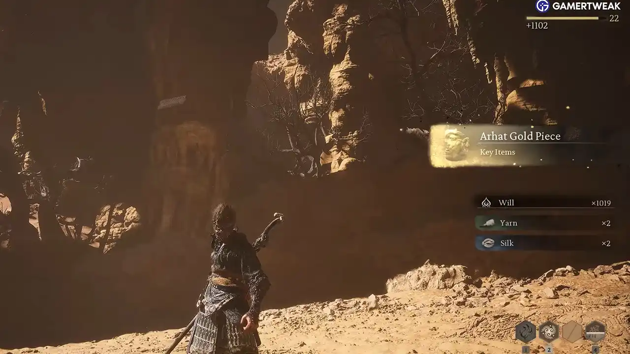 How to get the Arhat Gold Piece in Black Myth Wukong