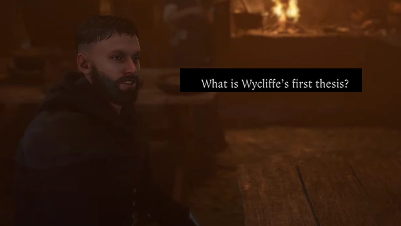Chenyek’s Test Answers in Kingdom Come Deliverance 2