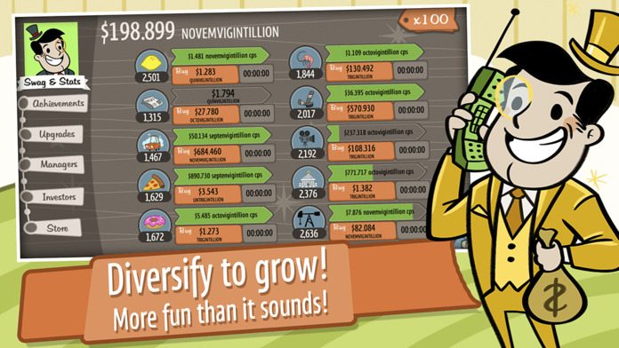 AdVenture Capitalist Cheats: Tips & Strategy Guide to Make a Ton of Money