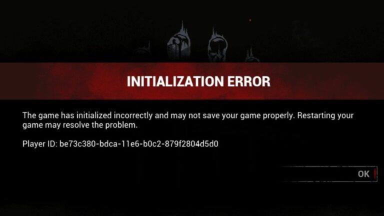 How to Fix Dead By Daylight Initialization Error