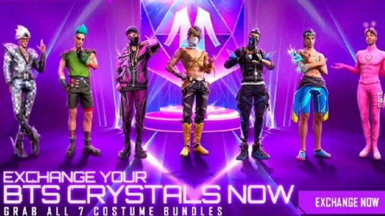 How to Get BTS Crystals in Free Fire
