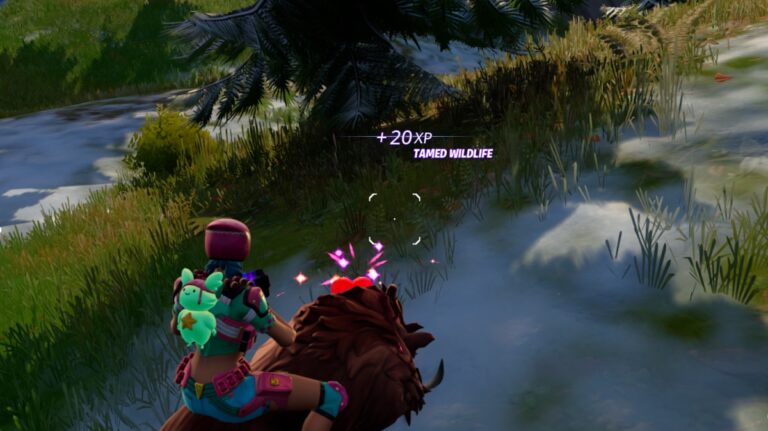 How to Tame Wolves and Boars in Fortnite