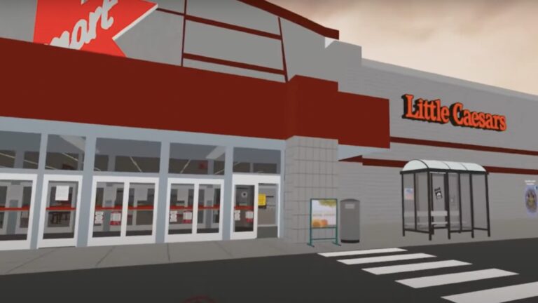 A Look Inside the Functioning VRChat Kmart World