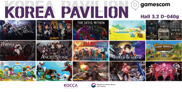 The Korea Creative Content Agency (KOCCA) brings 15 game developers to Gamescom with the Korea Pavilion