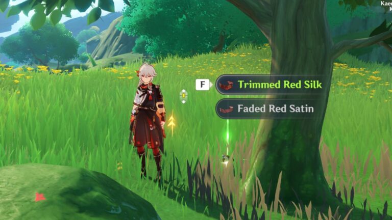 How to Get Faded Red Satin, Trimmed Red Silk, and Rich Red Brocade in Genshin Impact