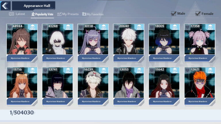 How Many Character Presets Can you Create in Tower of Fantasy? – Answered