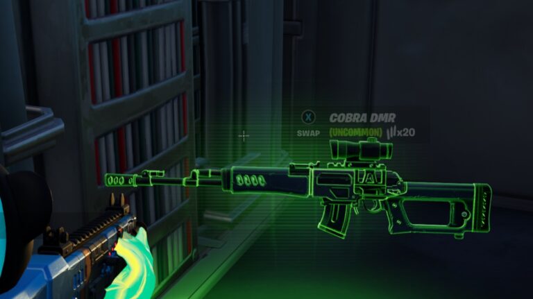 Where to Find the Cobra DMR in Fortnite Chapter 3 Season 4