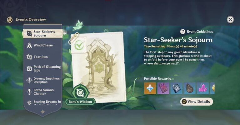 Guide: Star-Seeker Sojourn Event in Genshin Impact