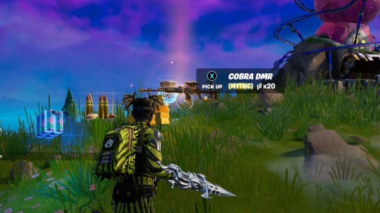 How to get a Guaranteed Mythic Cobra DMR in Fortnite