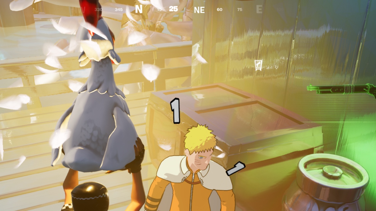 How to Deal Damage with a Chicken Peck in Fortnite