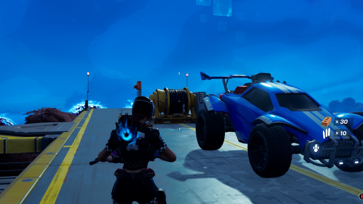 How to Perform a 720 Flip in an Octane in Fortnite