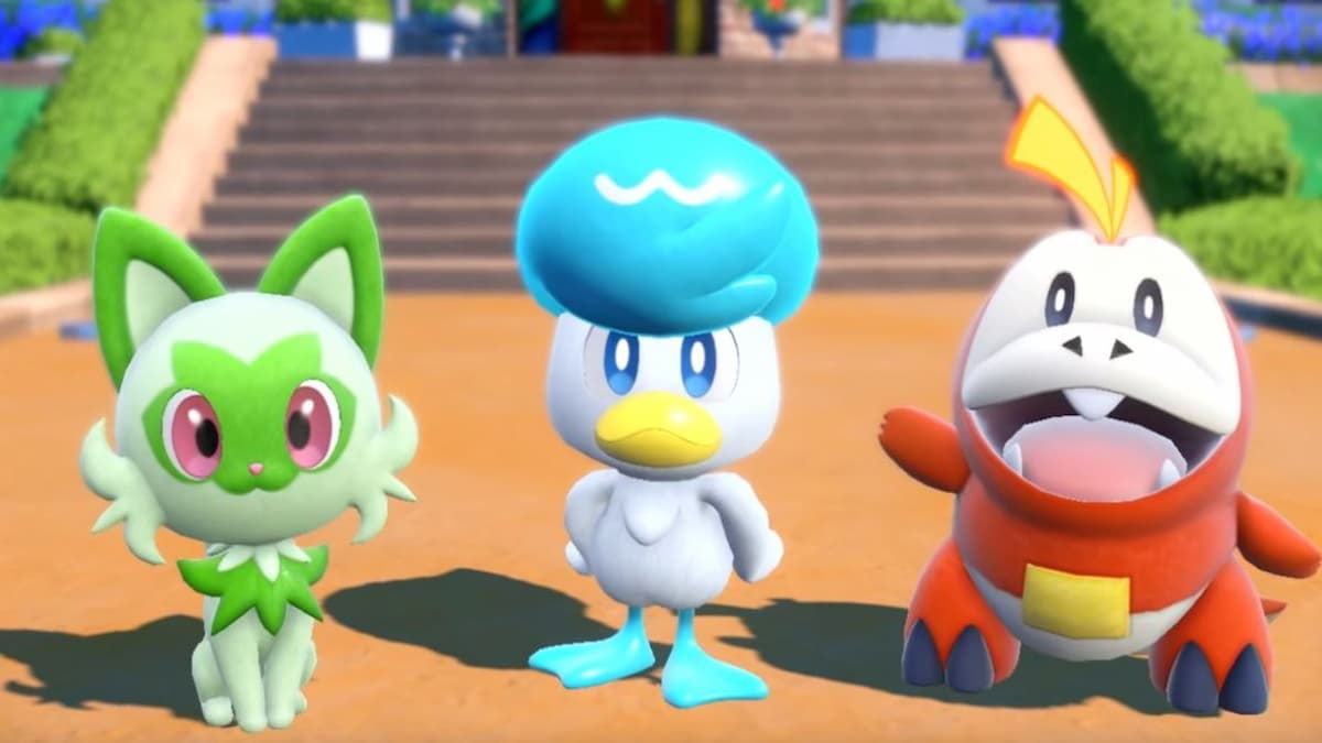 All Leaked Starter Evolutions In Pokémon Scarlet and Violet