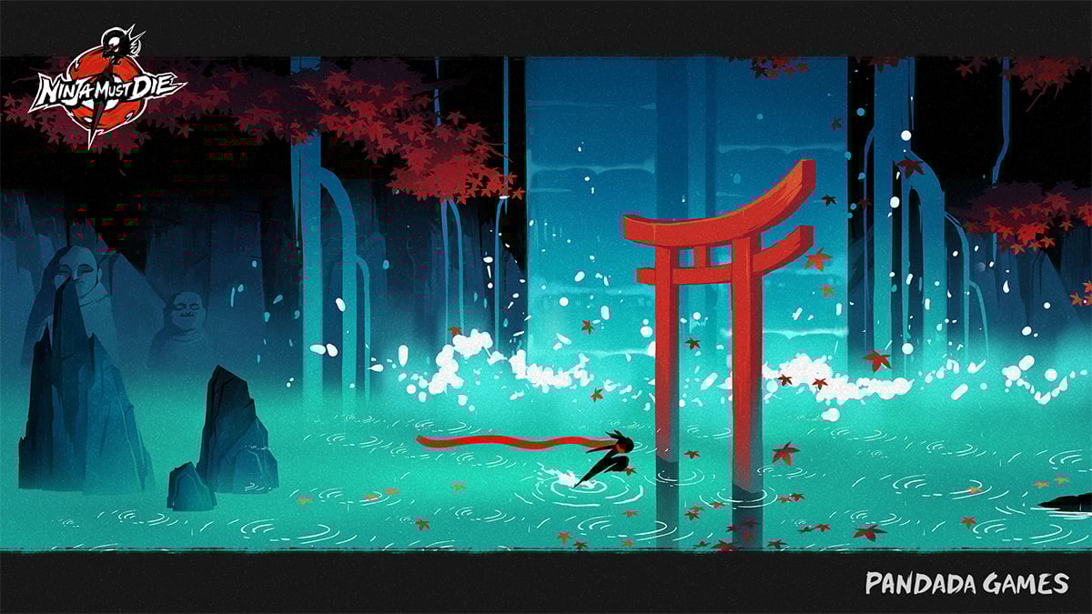Enter the brush stroked majesty of Ninja Must Die
