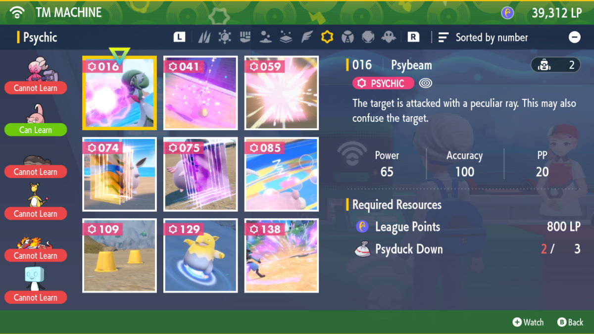 How To Get Psybeam (TM016) in Scarlet and Violet