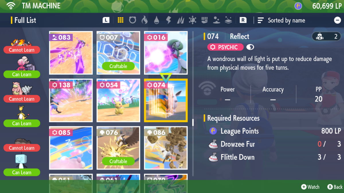How To Get Reflect (TM074) in Scarlet and Violet