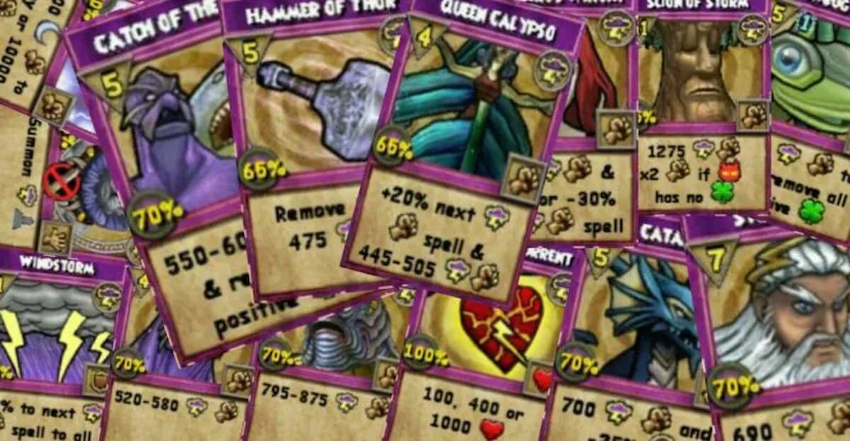 Top 5 Storm Spells in Wizard101