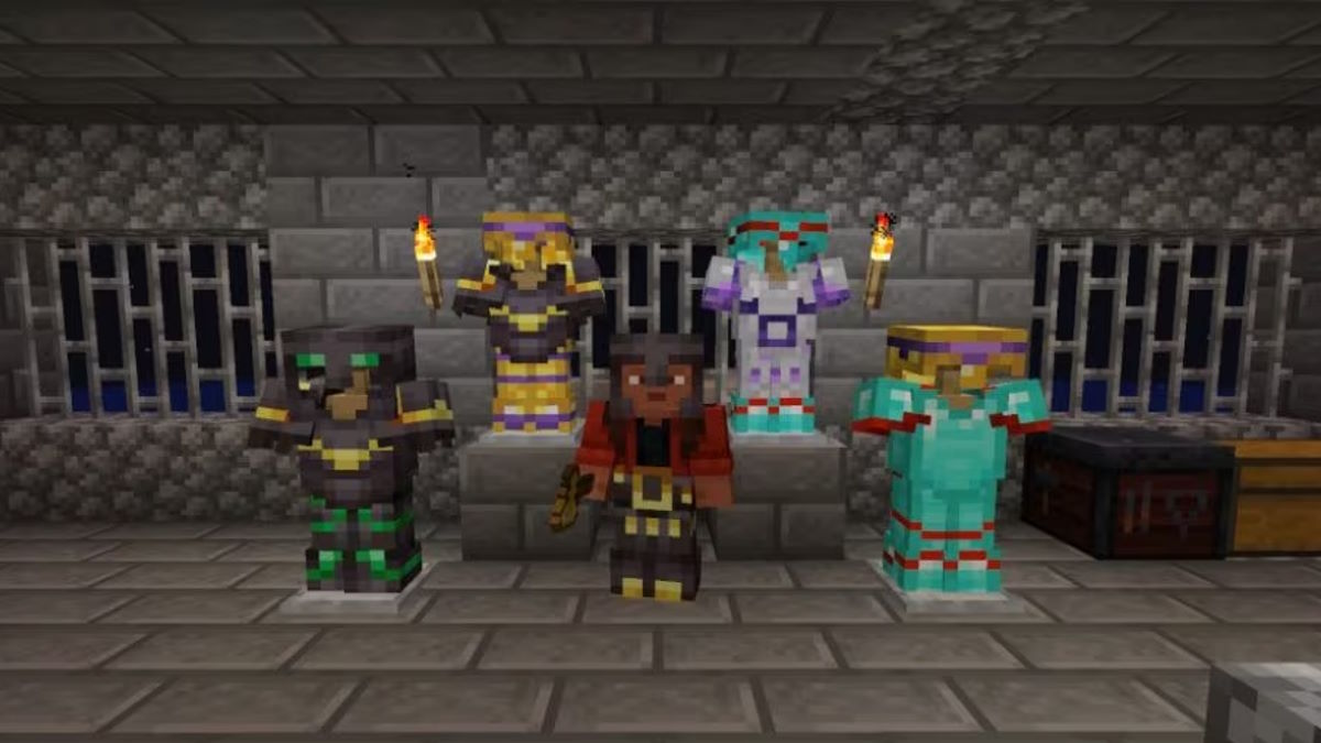 All New Armor Trims Coming to Minecraft 1.20