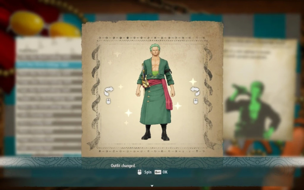 How to Change Outfits in One Piece Odyssey