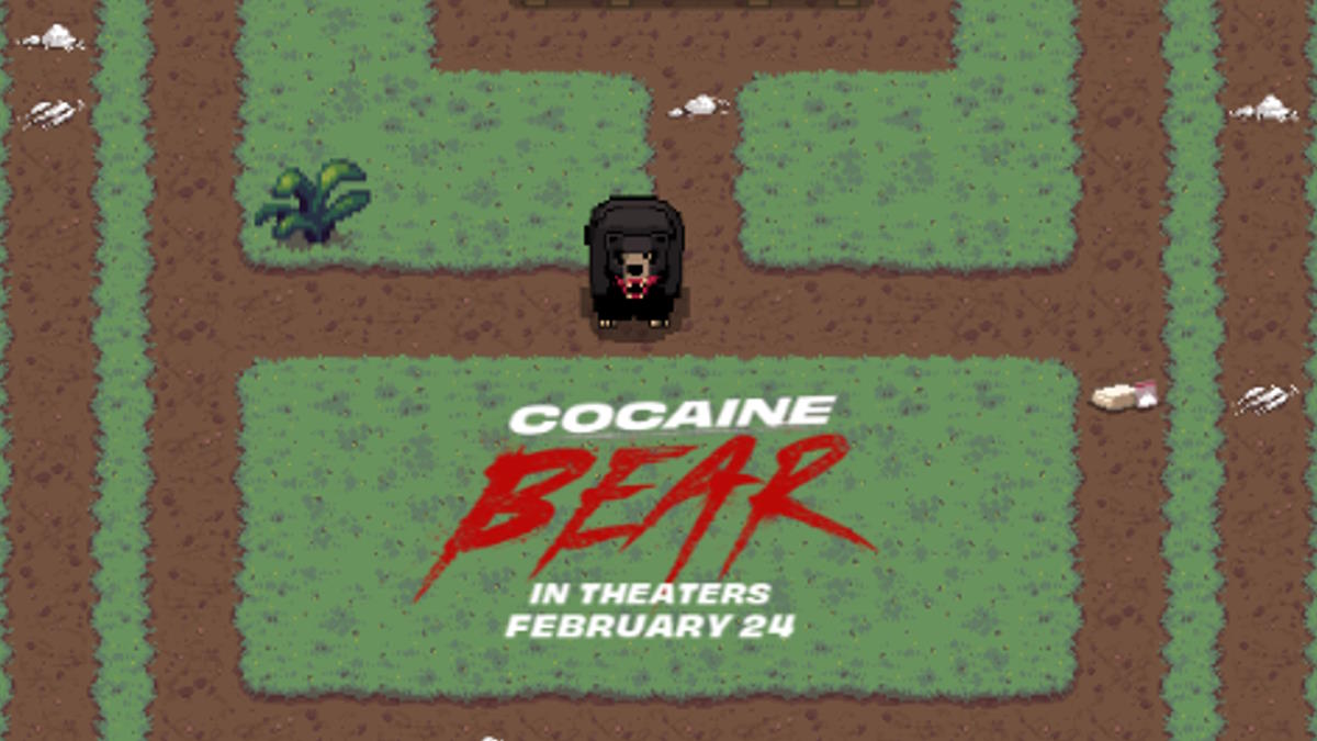 Cocaine Bear Game is Perfect Marketing Campaign For Movie