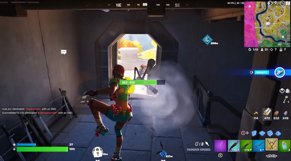 Fortnite: How to Damage Opponents While Airborne